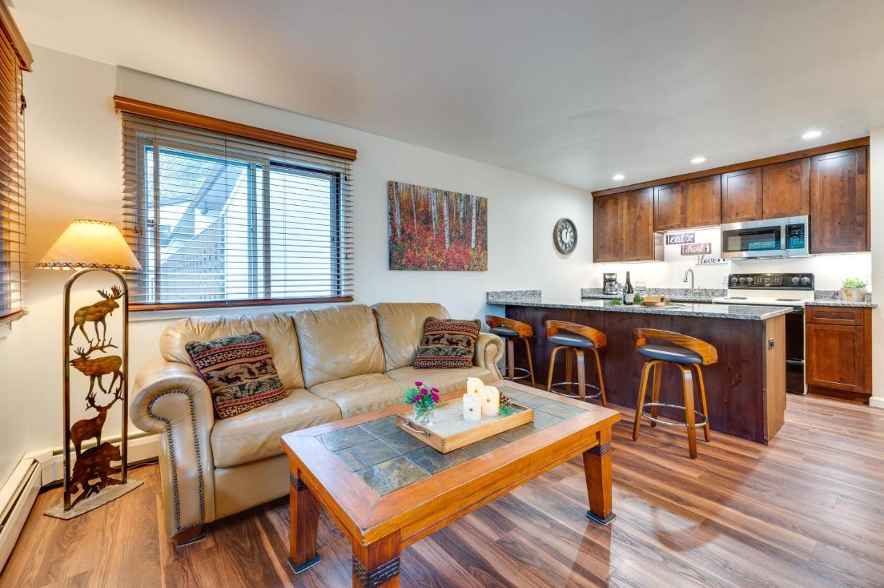 Estes Park Condo Rental Balcony With River Views! Exterior foto